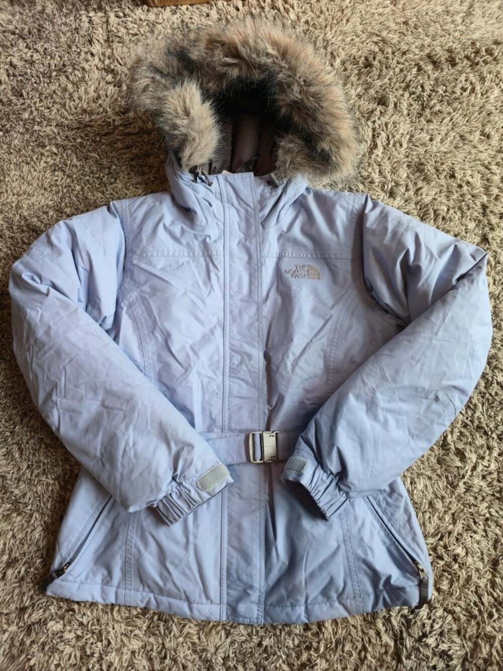 The North Face Women's Greenland Jacket - Small - Platinum Ice